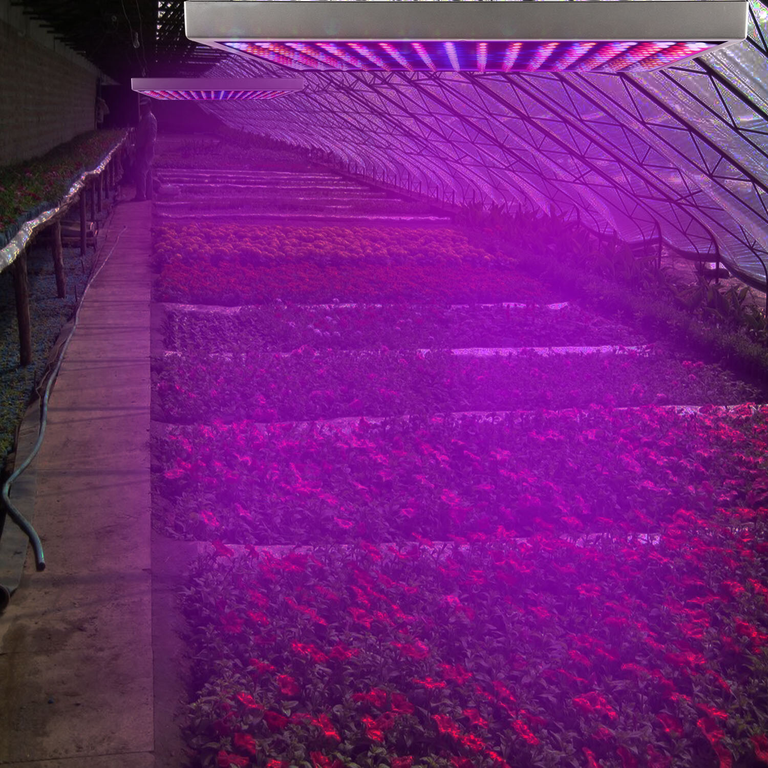 225 LED Grow Light Full Spectrum Indoor Hydroponic Veg Flower Plant Lamp Panel