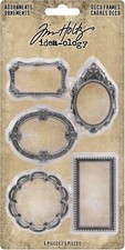 Idea-Ology Metal Deco Frames 5/Pkg-
