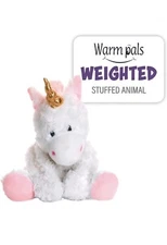 Warm Pals Microwavable Lavender Scented Plush Stuffed Animal - Magical Unicorn