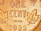 1932 Canada Small Cent — photo from another recent sale