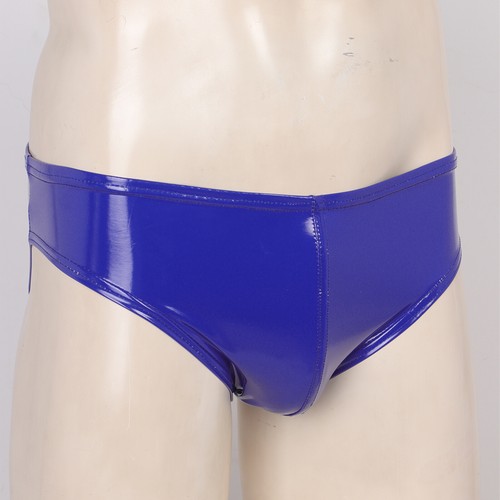 Men's Shiny Metallic Cheeky Boxer Briefs Underwear Jockstrap Trunks Underpants - Picture 50 of 169