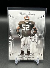 2024 Panini Prestige Football Pepper Johnson #74 - Cleveland Browns