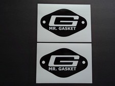 Lot Of 2 Mr Gasket Nascar Nhra Die Cut Racing Decals Stickers Automotive