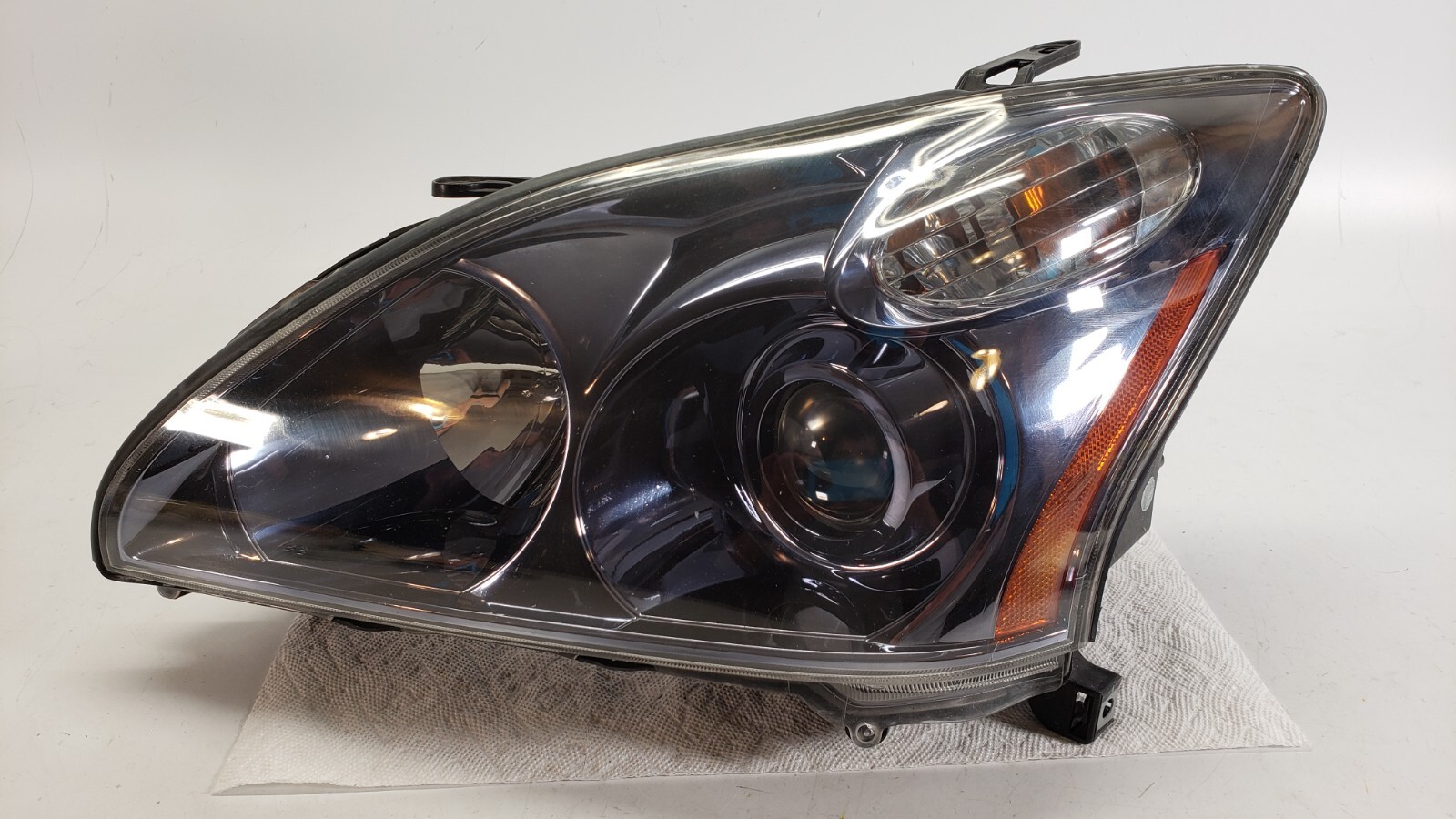 20042009 LEXUS RX400H HEADLIGHT DRIVER HID XENON AFS OEM PURPLE BEZEL