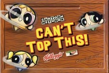 Kellogg's 2003 Cartoon Network All-Stars "Can't Top This " Desk Spinner Tops