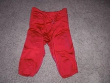 Exxact Sports RED Integraded 7 pads FOOTBALL PANTS adult Medium NEVER WORN