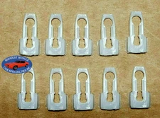 68-74 Ford Econoline Van E100 E200 E300 Side Belt Molding Trim Clips 10pc ZD