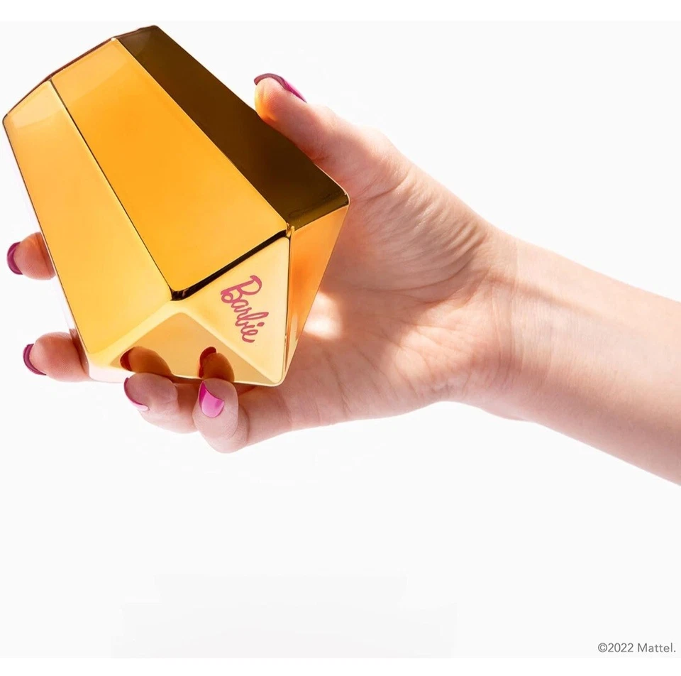 Juego de 2 vasos de whisky Dragon Glassware X Barbie - 10 OZ dorado y rosa Foto 4 de 4