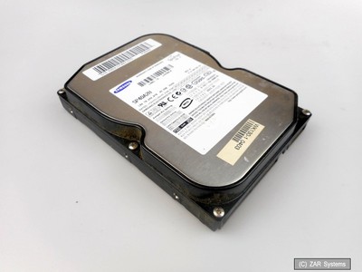 Samsung 40GB Puma Festplatte SP40A2H LW408BLR 3.5 HDD DEFEKT, FOR PARTS, NOT OK