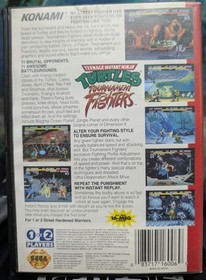 Teenage Mutant Ninja Turtles - Tournament Fighters Sega Genesis Tested Cart Only