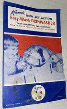 Instructions ONLY Vintage 1967 Kenner Easy Wash Dishwasher MCM Toy Cincinnati OH