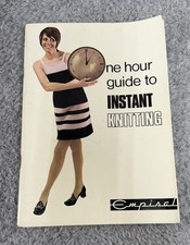 Guida di un'ora alla maglieria istantanea manuale per macchina per maglieria Empisal/Knitmaster