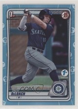 2020 Bowman Draft 1st Edition Sky Blue Foil Zach DeLoach #BD-28 0nr3