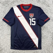 Nike USMNT Jersey Men’s S Away Soccer World Cup 2010 Team USA Demerit 15 Dri-Fit