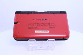 JP Game Nintendo 3DS LL XL Red Black  [Rank :A] Region-locked