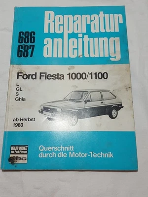 Ford Fiesta Ab Herbst 1980 Werkstatt Handbuch Reparaturanleitung - Bild 1 von 4