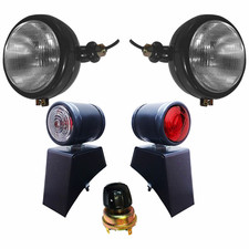 Massey Ferguson Tractor Headights Lamp 12 Volt Side Butler Lamp Bracket  Switch