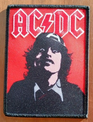 AC/DC Angus Young Embroidered Patch Hells Bells High Voltage Heavy Metal Rock X