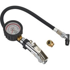 Longacre 52-52010 Deluxe 2 Inch Quick Fill Tire Gauge 0-60 Psi