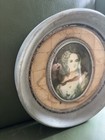 Vintage Cameo Creation Bizarre Portrait Convex Glass Portrait Of Lady — photo 6