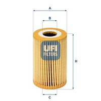 ÖLfilter UFI 25.014.00 Filtereinsatz FüR Mercedes W168 Klasse 414 Vaneo 700 140