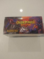 1995 Fleer MARVEL OVERPOWER BOX New Sealed 12 Starter Decks Card Game