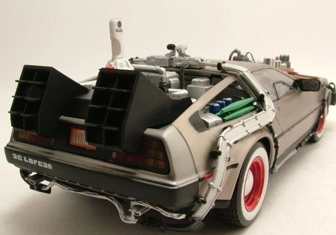 SUN STAR, DELOREAN DMC12 Ritorno al futuro III, 1/18, SUN2712 - Immagine 4 di 4