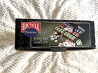 Bicycle Premium Master Poker Set Brand New Complete Beautiful Set — photo 6