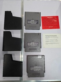 NES Nintendo 3x Lot - Dragons Lair - Heavy Barrel - Life Force - 2x Manuals RARE