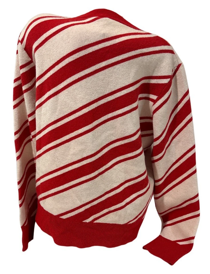 Suéter Victoria Secret ROSA Menta Rojo y Blanco Bonito y Suave Talla XXL Foto 2 de 4