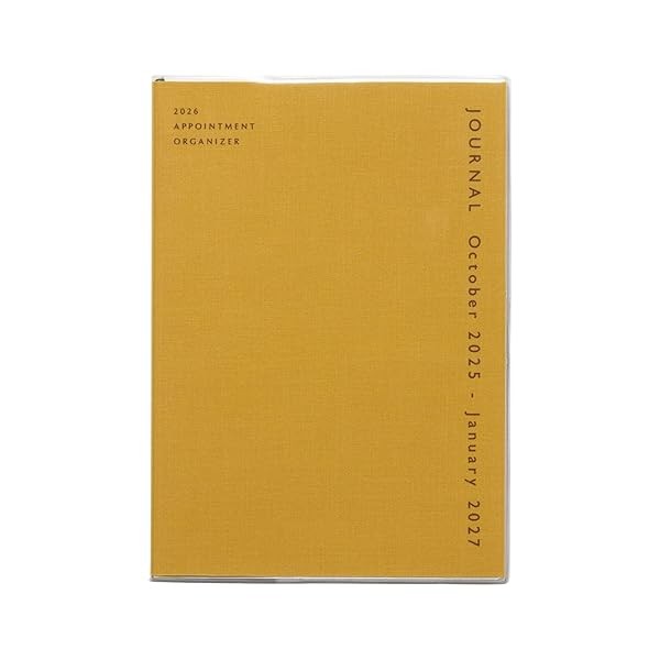 2026 Planner, High Tide/Coton Yellow / A5 Monthly / Starting October 2025 /  FS