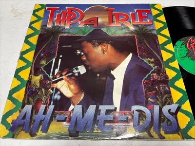 Tippa Irie Ah-Me-Dis - Vinyl LP - GT'S Records 1989 Rare UK Import Fair Copy