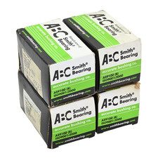 Lot of 4x ABC Smith Bearing CR-1-1/2 Cam Follower 1.5" Stud Track Roller 5/8"-18