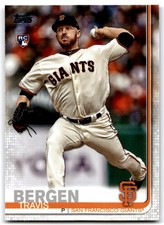 2019 Topps Travis Bergen RC San Francisco Giants #US40