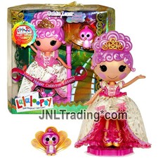 Lalaloopsy Sew Magical Sew Cute Holiday 14" Button Doll GOLDIE LUXE with Peacock