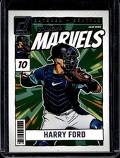 2024 Panini Donruss Harry Ford Diamond Marvels #11 Mariners