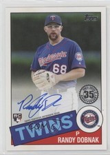 2020 Topps Update 1985 Topps Baseball Auto Randy Dobnak #85A-RDO Auto 0io