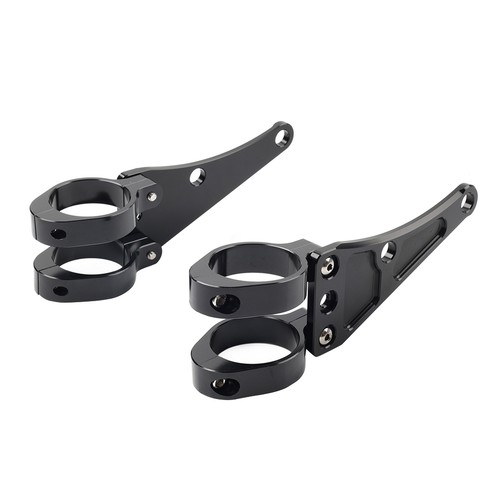 41MM Motorcycle Headlight Bracket Mount Clamp Fork Tube Holder For Harley - Picture 4 of 10
