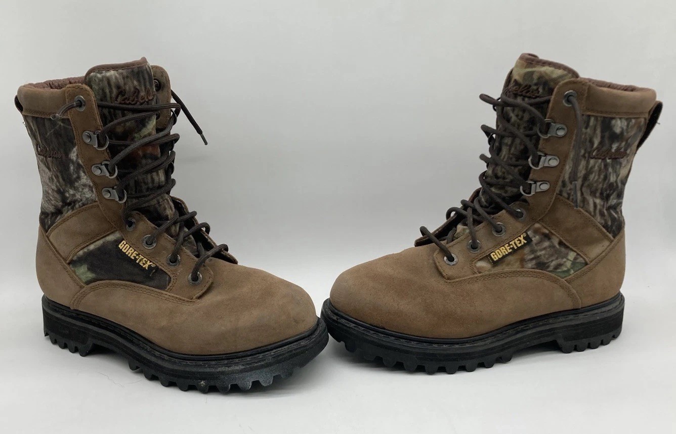 SAOLA Stivali da caccia Cabelas uomo 7D Thinsulate Goretex mimetici 81 2170 suola Goodyear