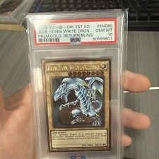 2015 Yu-Gi-Oh! Blue-Eyes White Dragon Ultra Gold Rare PGL2-EN080 PSA 10 GEM MINT