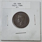 1938 George VI Farthing — photo from another recent sale