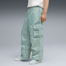 New Mens Puma Select Gear Relaxed Fit Cargo Pants 632498 37 Moss Green Sz 32