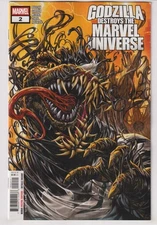 GODZILLA DESTROYS THE MARVEL UNIVERSE #2 (MARVEL 2025) "NEW UNREAD"