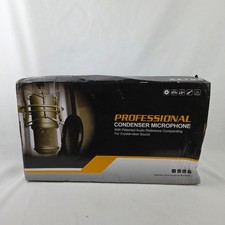 Professional Condenser Microphone With Patented Audio Reference Companding-New