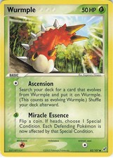 Wurmple 82/107 Common Deoxys Pokemon LP on eBay