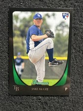 JAKE MCGEE 2011 Bowman #191 Rookie Card (Buy 10 get 10 Free)