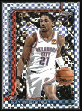 Aaron Wiggins 2025-26 Topps Chrome #196 X-Fractor