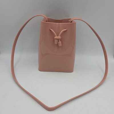 Melissa Pink Rubber Bucket Mini Sac Bag