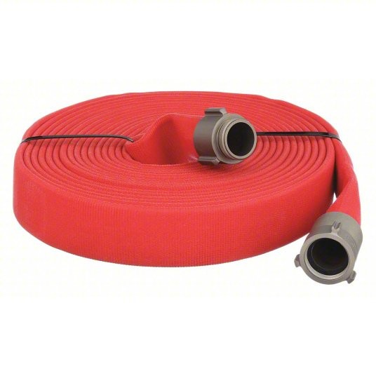 JAFLINE HD ATTACK FIRE HOSE DOUBLE JACKET 1-1/2" 50 FEET NEW G52H15HDR50N