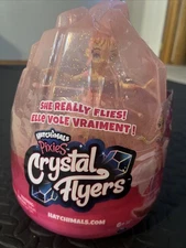 Spin Master Hatchimals Pixies: Crystal Flyers Pink Magical Flying Pixie Toy...